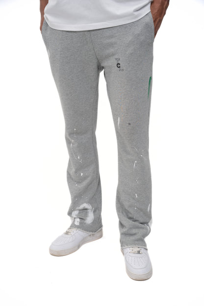 Grey Flared Joggers